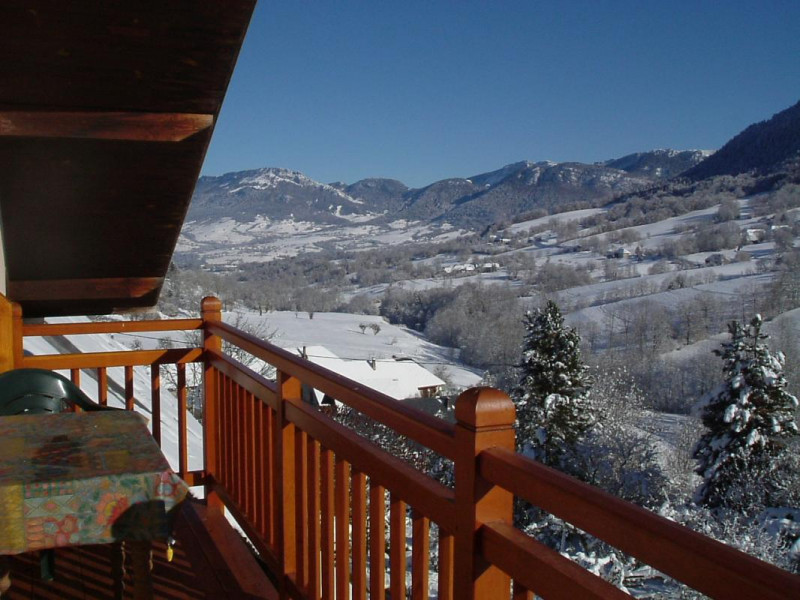 Depuis le balcon du gite