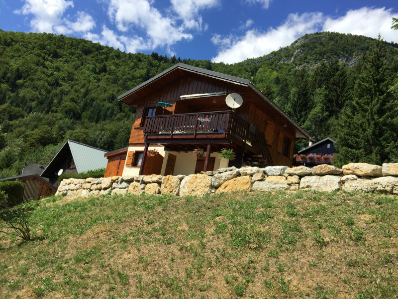 Le chalet en été