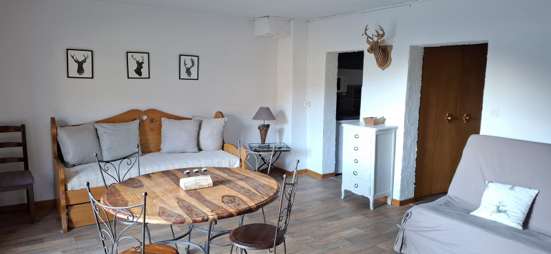 Salon séjour l'appartement les Cerfs n°11 - © Bouvier M. Salon séjour l'appartement les Cerfs n°11