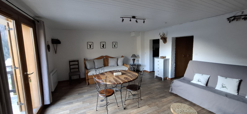 Salon séjour l'appartement les Cerfs n°11 - © Bouvier M. Salon séjour l'appartement les Cerfs n°11