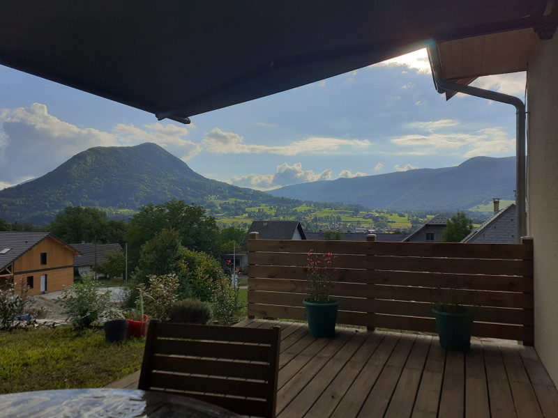 Vue depuis la terrasse Vue depuis la terrasse