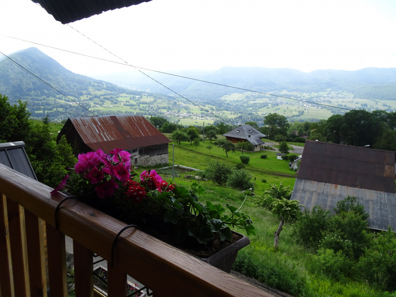 Lou Mansou vue du balcon Lou Mansou vue du balcon