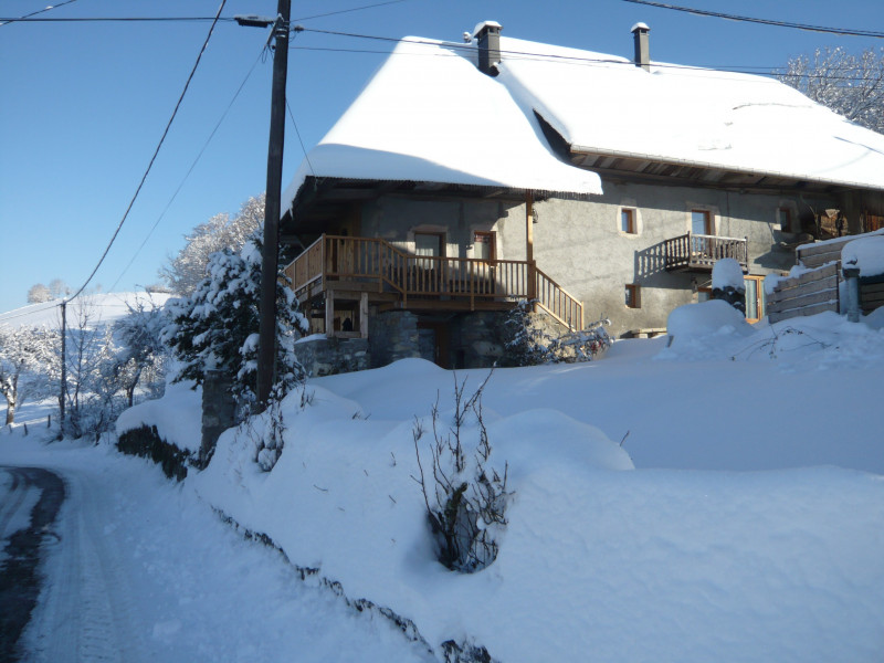 Autre vue de Lou Mansou sous la neige Autre vue de Lou Mansou sous la neige