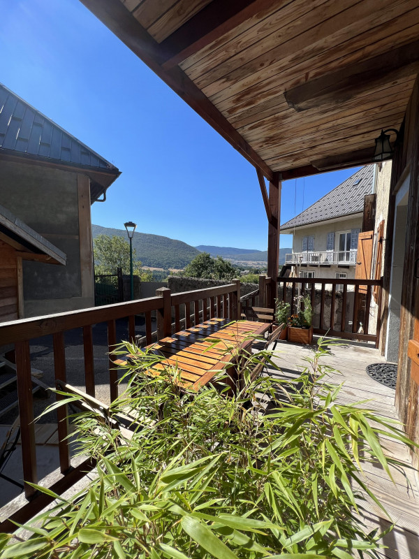 Balcon - Gîte Rossanaz_Le Châtelard Balcon - Gîte Rossanaz_Le Châtelard