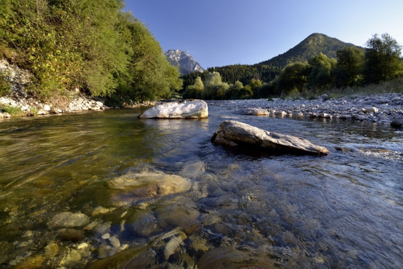 Le Chéran, à 200m du Gite le Moulin, Massif des Bauges, Savoie Le Chéran, à 200m du Gite le Moulin, Massif des Bauges, Savoie