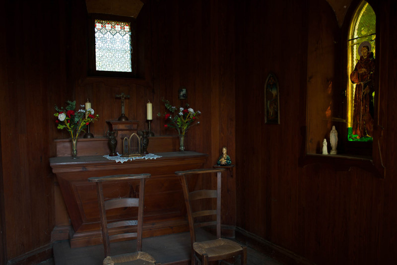 intérieur de la chapelle - © Nathalie Coevoet intérieur de la chapelle