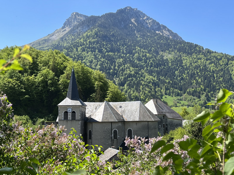 Vue - Gîte de la Grenette - La Compagnie du Bourg_Le Châtelard
