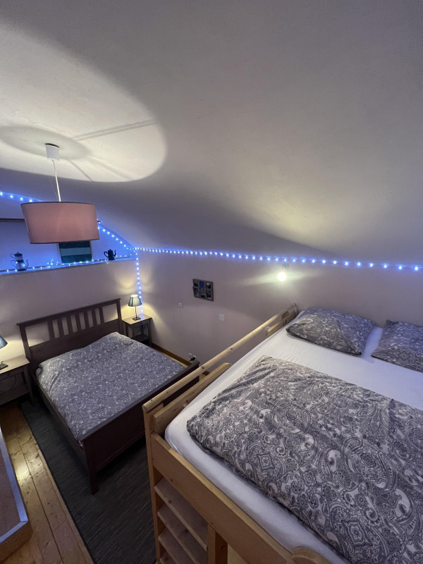 Chambre - Gîte de la Grenette - La Compagnie du Bourg_Le Châtelard Chambre - Gîte de la Grenette - La Compagnie du Bourg_Le Châtelard