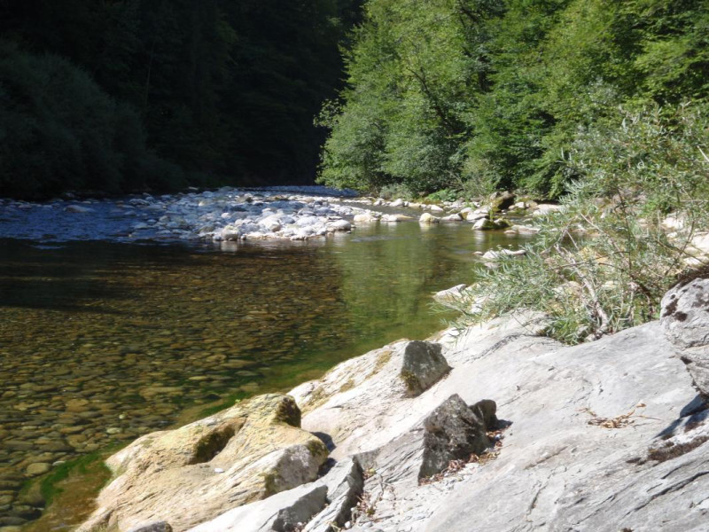 Le Chéran, rivière sauvage - © Gîtes de France Le Chéran, rivière sauvage