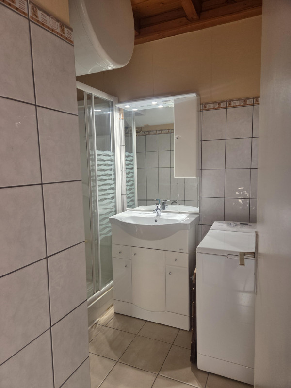 Salle d'eau - Studio Duplex n°127 - Le Colombier - Mme Kappler_Aillon-le-Jeune